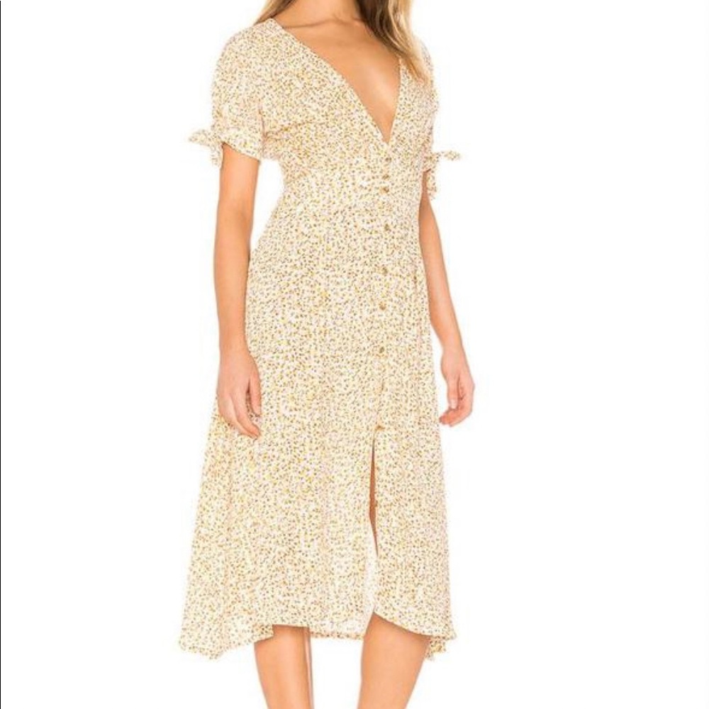 Faithfull the Brand Billie Midi Dress